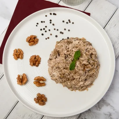 Eggplant and Chicken Salad