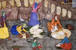 Armenian bread. Lavash