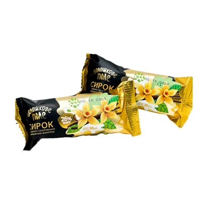 Voloshkove pole choco glazed cheesecake vanilla