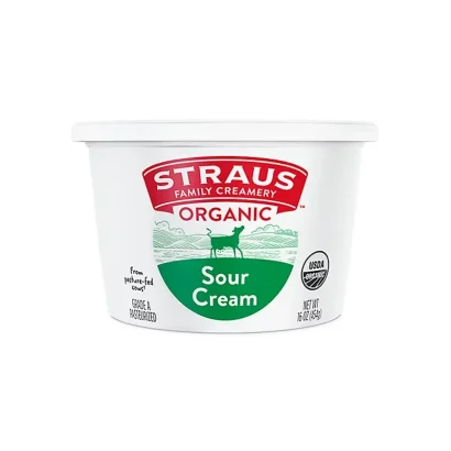 Straus org Sour cream