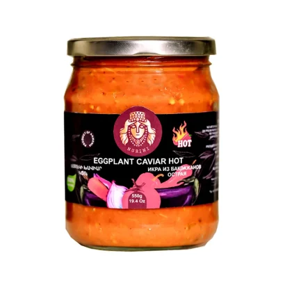 Nurini eggplant caviar hot 550gr